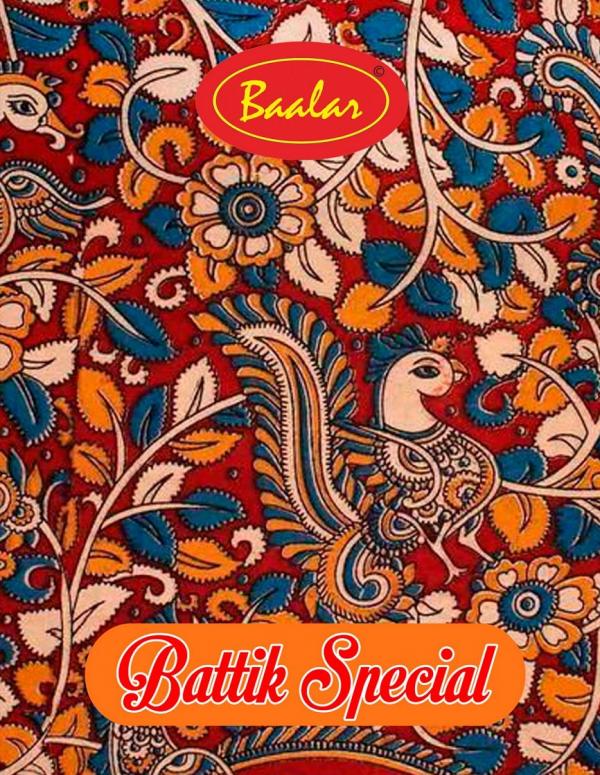 Baalar Battik Special Vol-3 – Kurti Pant With Dupatta